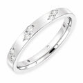 Double Burst Bezel Set Band D/E