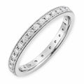 Milgrain Prong Set Band - Eternity D/E